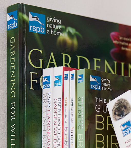 Gardening books available to buy from the RSPB