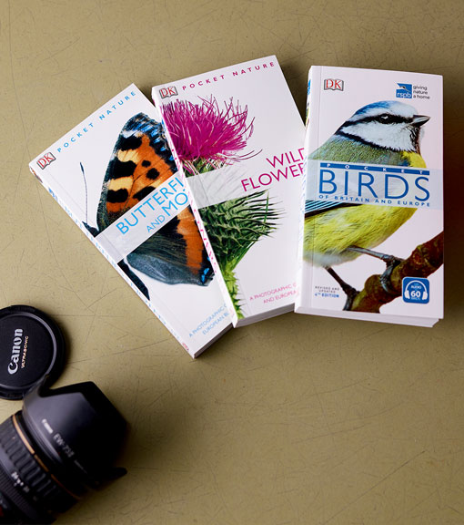 Pocket guides available to buy from the RSPB
