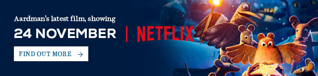 Aardman's latest film, Robin Robin. Showing 24th November on Netflix