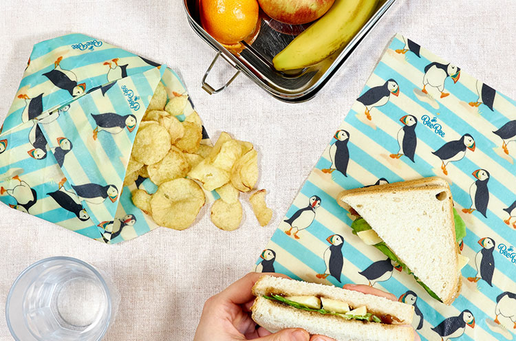 Lifestyle photo of Beeswax wraps