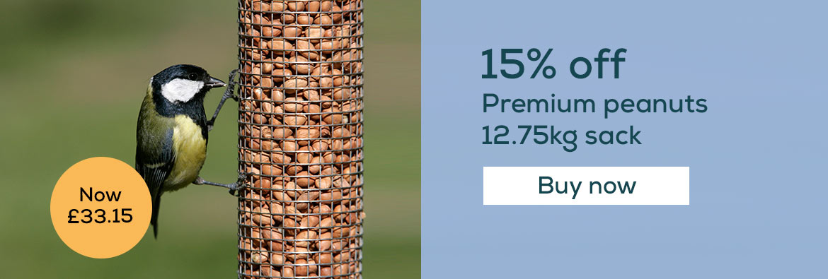 15% off Premium peanuts 12.75kg sack. Buy now