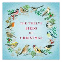 Twelve birds of Christmas cards - pack of 10 product photo