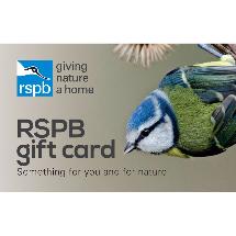 RSPB Shop gift card, blue tit design product photo