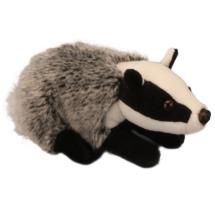 Living Nature badger plush soft toy product photo