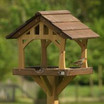Country barn bird table product photo
