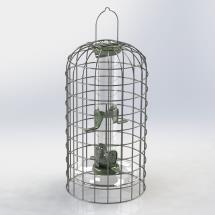 RSPB Ultimate easy-clean® nyjer seed bird feeder with guardian & seed tray (new design) product photo