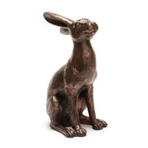 Alert hare sculpture product photo