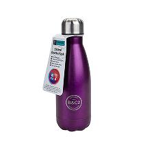 B&Co 350ml reusable bottle, metallic purple product photo