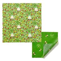 Beeswax wraps pack of two, beehive design product photo