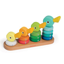 Duck stacker wooden toy product photo
