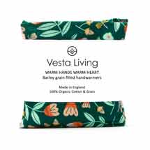 Cotton hand warmers in green product photo