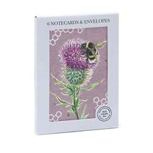 RSPB In the wild mini bee notecards pack product photo