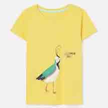 Joules yellow lapwing t-shirt - age 2 product photo