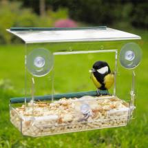 Window bird feeder product photo