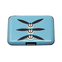 RFID credit card protection wallet, puffin product photo