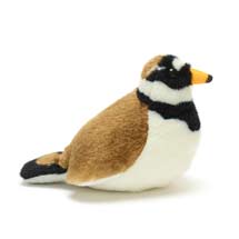 RSPB singing ringed plover soft toy product photo