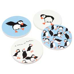 RSPB Circus of Puffins coasters product photo