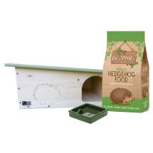 RSPB Hedgehog home + food + bowl product photo