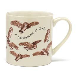 RSPB Owls mug, Flock collection product photo