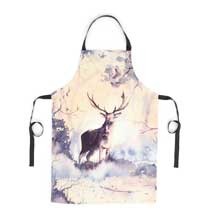 RSPB Winter woodland stag apron product photo