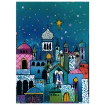 Star of wonder RSPB charity Christmas cards - 10 pack product photo