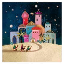 We three kings Christmas cards - pack of 10 product photo