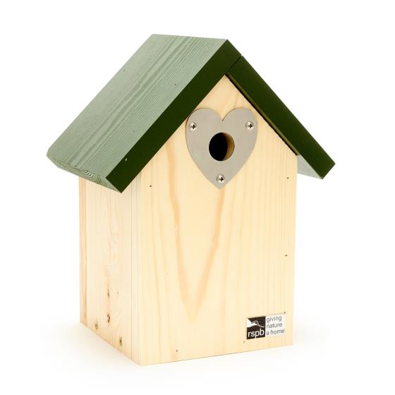 Shaped nest box plate, heart product photo Front View - additional image 1 L