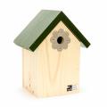 Shaped nest box plate, flower product photo Front View - additional image 1 T