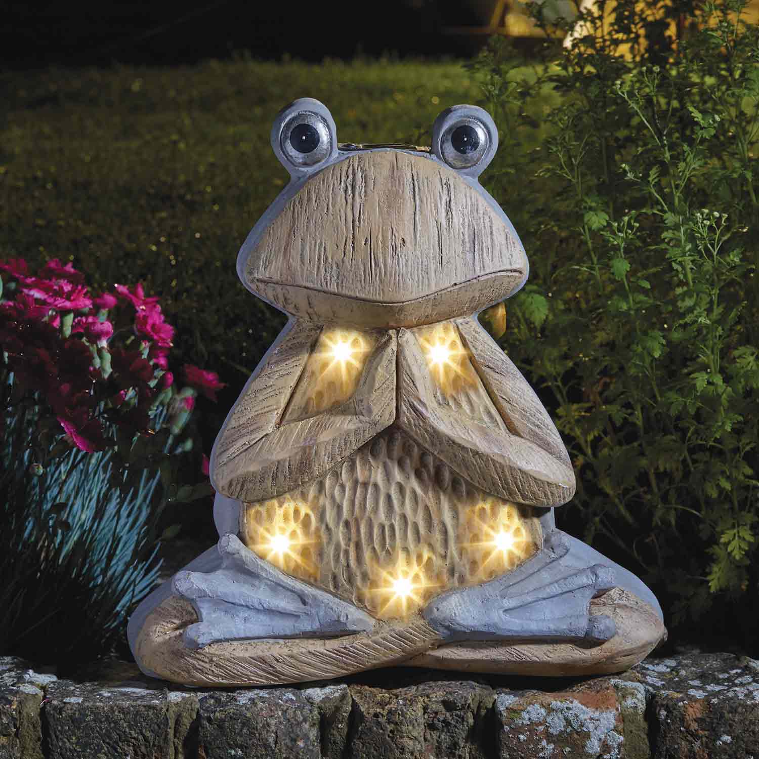 Frog Solar Light for the Garden RSPB Shop