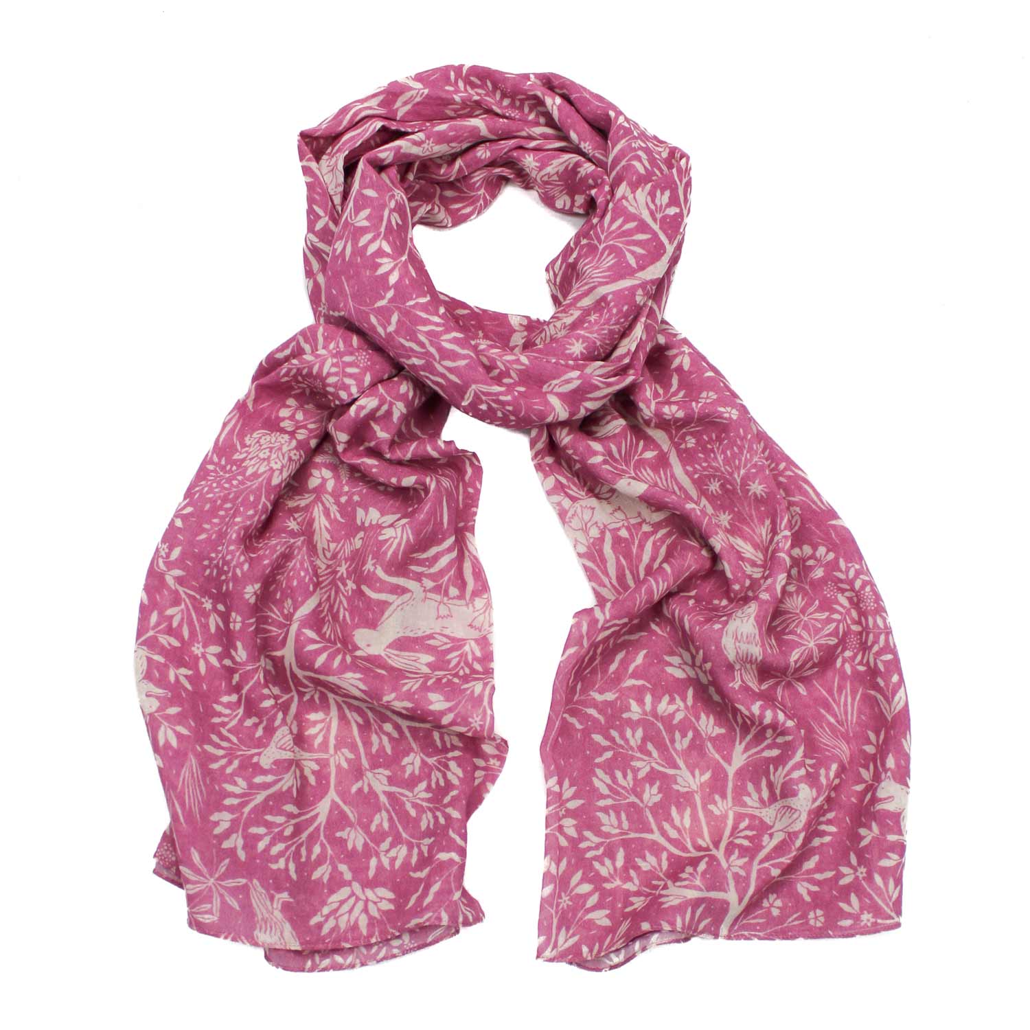 Organic Cotton Scarves Floral & Bird Scarf Range RSPB Shop