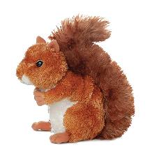 Mini flopsie squirrel soft toy 20cm product photo