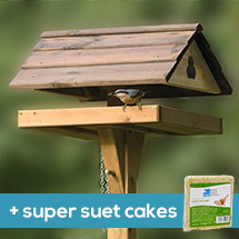 Adjus-table bird table & super suet cakes product photo