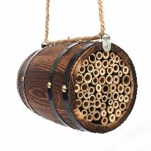 Solitary bee home barrel product photo