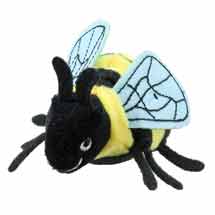 Bee finger puppet product photo