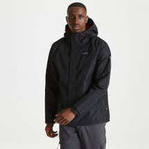 Craghoppers men's waterproof Orion jacket in black product photo