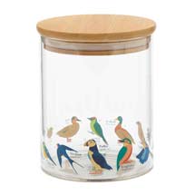 RSPB Free as a bird glass storage jar 750ml product photo