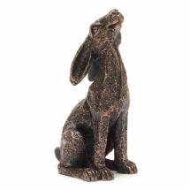Mini moongazing hare sculpture product photo