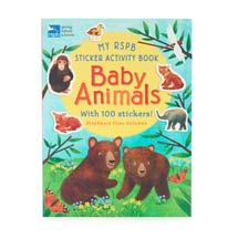 My RSPB Baby Animals sticker activity book product photo