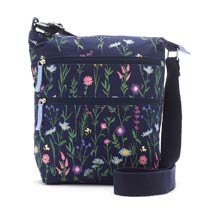 RSPB Wildflower organic cotton cross-body bag product photo