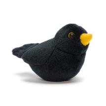 RSPB soft toy singing blackbird product photo