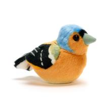 RSPB singing chaffinch soft toy product photo