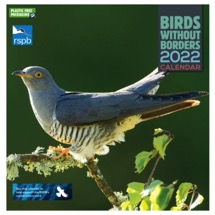 RSPB Birds without borders square calendar 2022 product photo