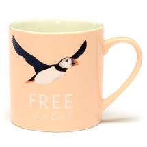 RSPB Free as a bird puffin mug product photo