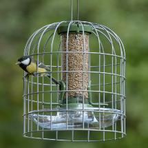RSPB Ultimate easy-clean® bird seed feeder with guardian & seed tray product photo
