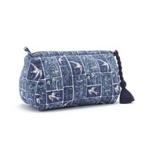 Swifts meadow organic cotton makeup bag product photo