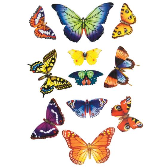 Butterfly window stickers product photo Default L