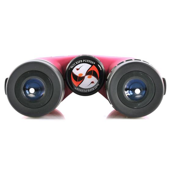 RSPB Puffin® 8 x 32 Pink binoculars product photo Back View -  - additional image 2 L