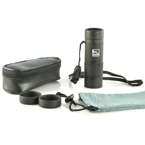 RSPB 8 x 20 HD monocular product photo Front View - additional image 1 L