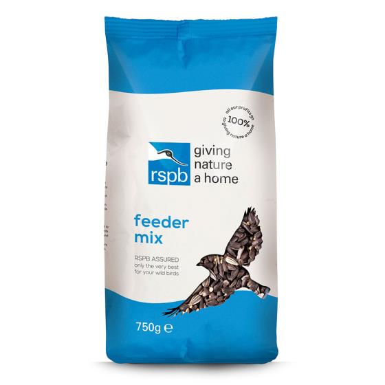 Feeder mix bird food 750g product photo Back View -  - additional image 2 L