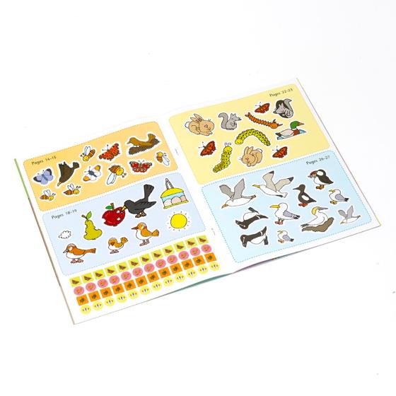 My First Birds and Wildlife Activity and Sticker Book product photo Back View -  - additional image 2 L
